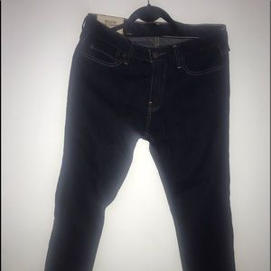 Hollister slim straight dark blue jeans